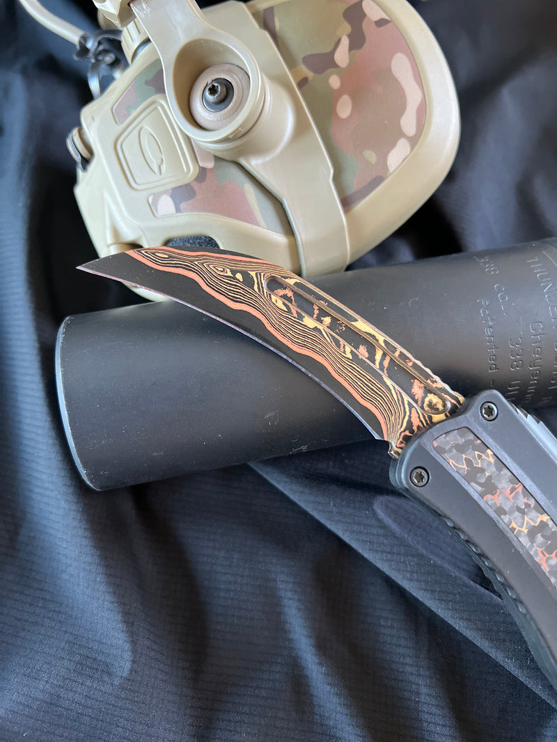 Load image into Gallery viewer, CUSTOM Heretic Knives Roc Baker Forge

