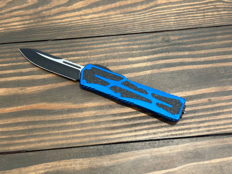 Load image into Gallery viewer, Heretic Knives Colossus Single Edge Tone Tone Blue

